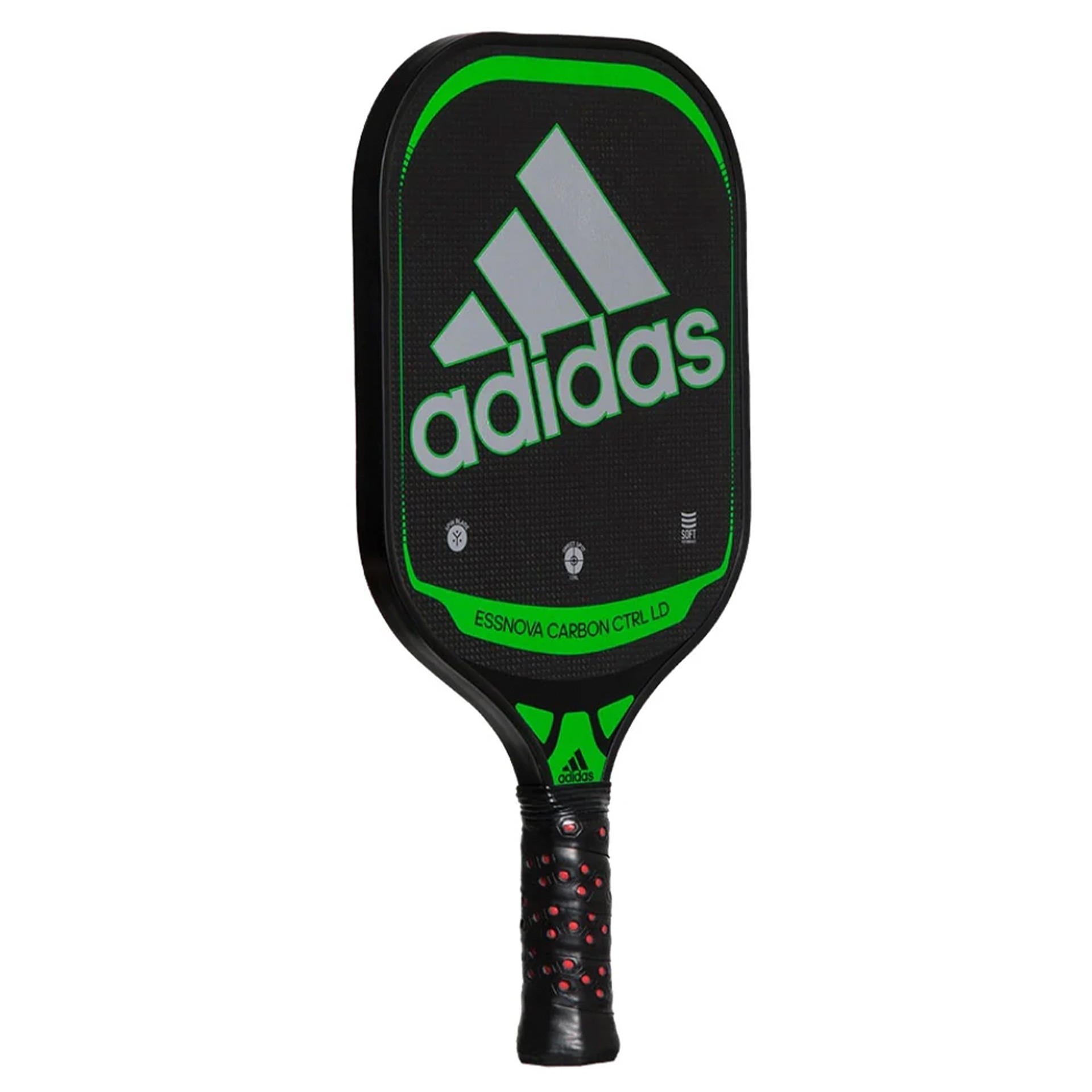 PALA PICKLEBALL ADIDAS ESSNOVA CARBON CTRL LD GREEN - Imagen 2