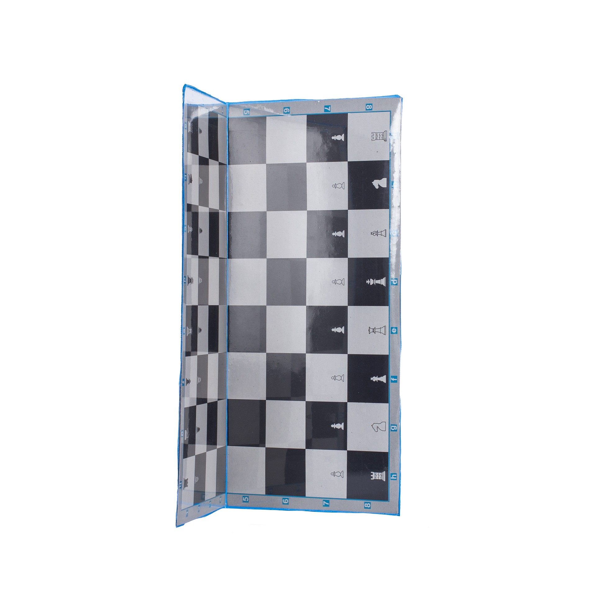 TABLERO AJEDREZ 33 CM PLEGABLE -INCLUYE FICHAS SENCILLAS- - Imagen 2