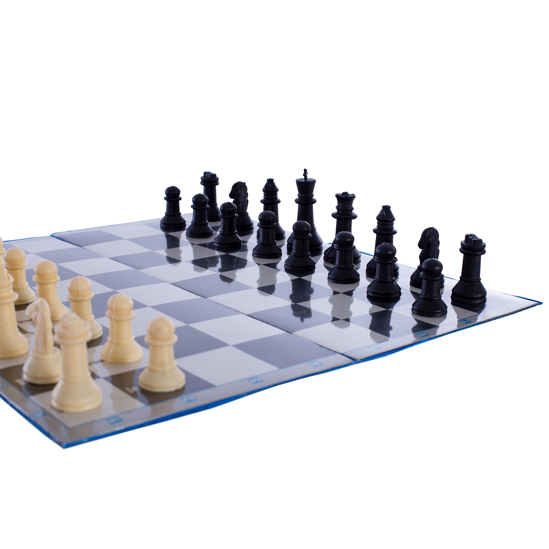 TABLERO AJEDREZ 43 CM PLEGABLE - INCLUYE FICHAS SENCILLAS- - Imagen 5