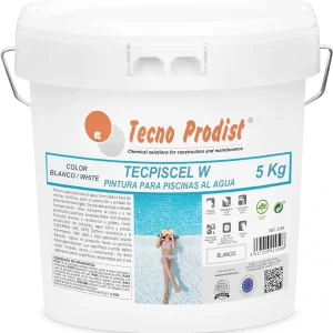 Tecno Prodist Tecpiscel W - Pintura Acrílica de Alta Calidad para Piscinas
