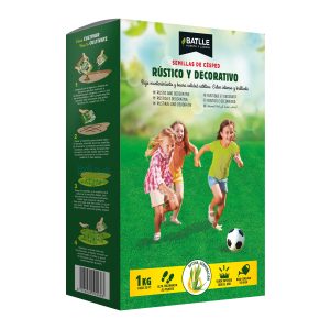 Batlle Semillas Cesped Rustico y Decorativo - Caja 1 Kg
