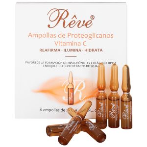 Reve Ampollas Proteoglicanos con Vitamina C – Estuche 6 Ampollas