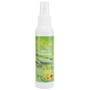 Reve Agua de Citronela, Colonia Repelente Natura de Insectos, Sin Alcohol, Spray – 125 Ml