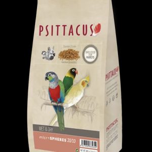 Pisttacus Wet & Dry Microspheres - Pienso Completo Psitacidas Pequeñas y Medianas