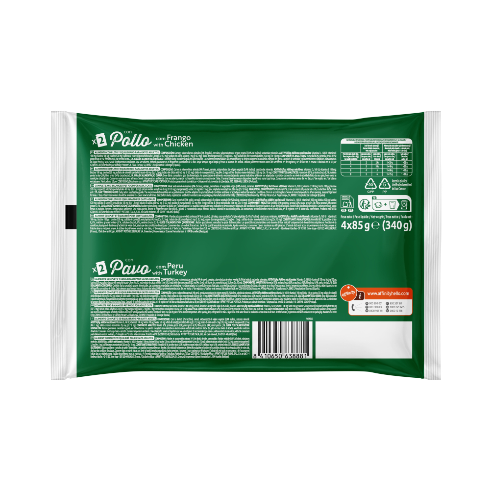 Libra Recetas en Salsa - Selección de Aves - 2 Pollo y 2 Pavo (0,34 Kg) - Imagen 2