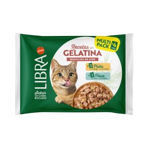 Libra Recetas en Gelatina - Selección Aves - 2 Pollo y 2 Pavo (0,34 Kg)