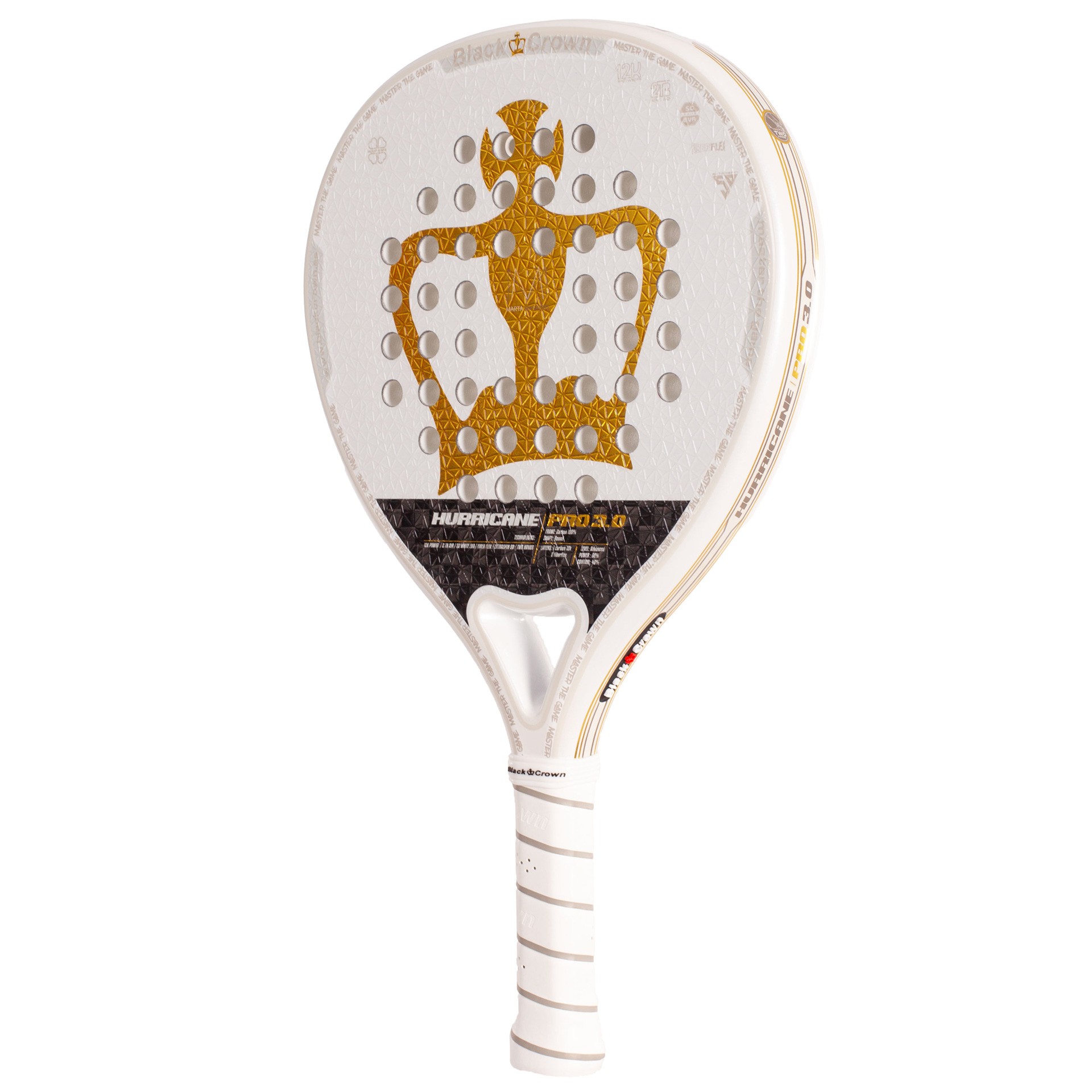 PALA DE PÁDEL BLACK CROWN HURRICANE PRO 3.0 - Imagen 3