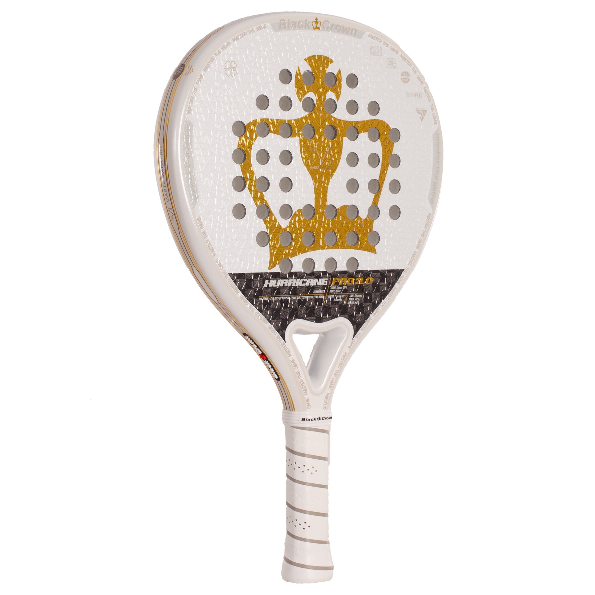 PALA DE PÁDEL BLACK CROWN HURRICANE PRO 3.0 - Imagen 5