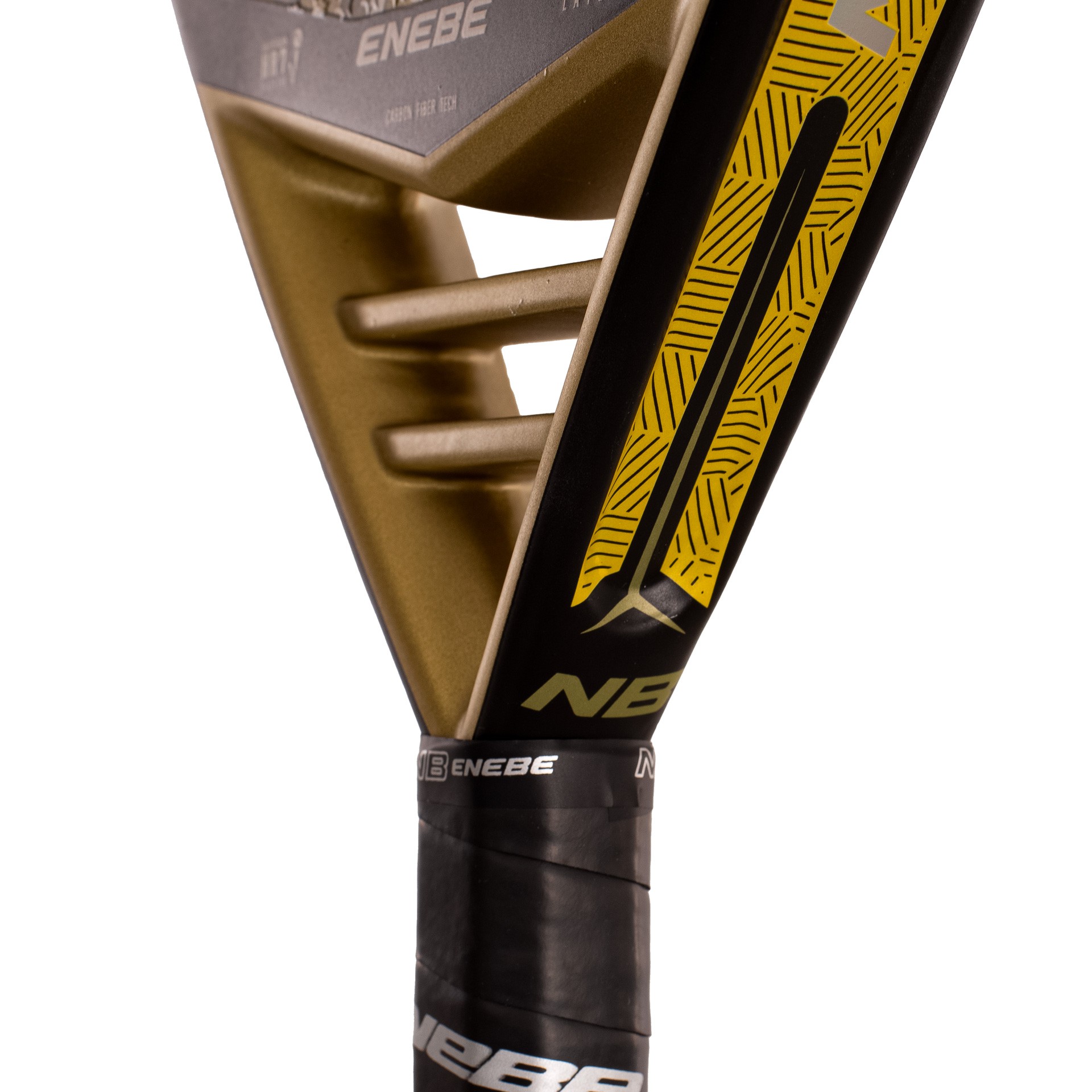 PALA DE PÁDEL ENEBE MUSTANG PRO CARBON GOLD 15K - Imagen 4