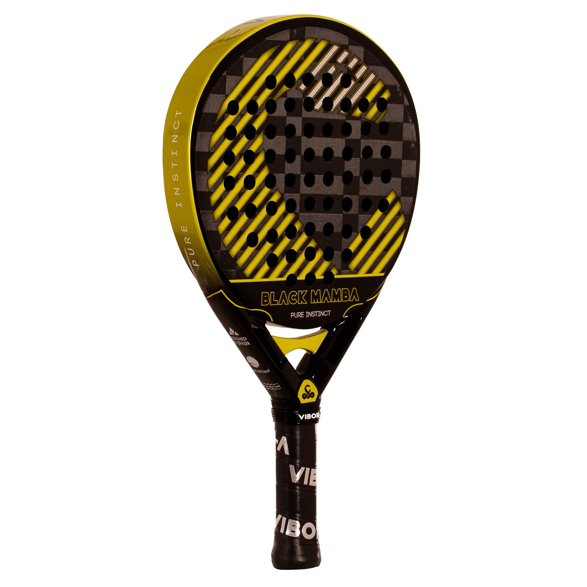 PALA DE PÁDEL VIBOR-A BLACK MAMBA EVO PRO BLACK - Imagen 6