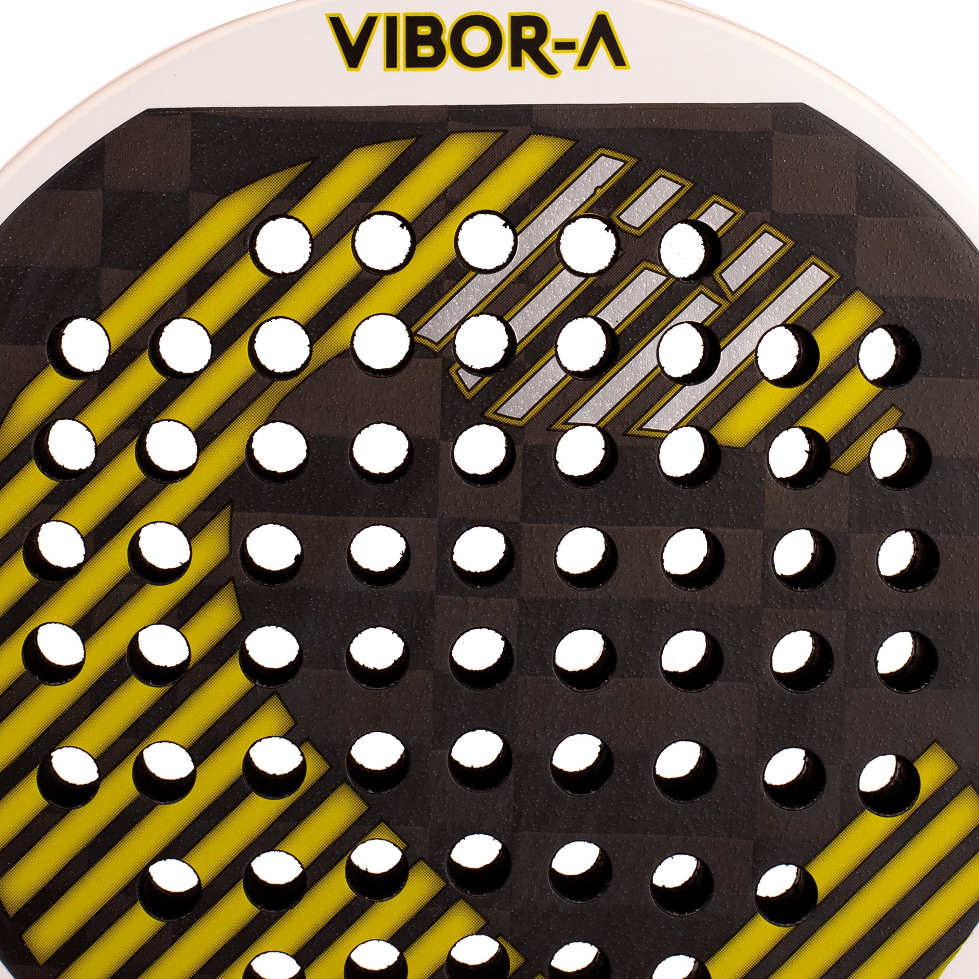 PALA DE PÁDEL VIBOR-A BLACK MAMBA EVO PRO WHITE - Imagen 3