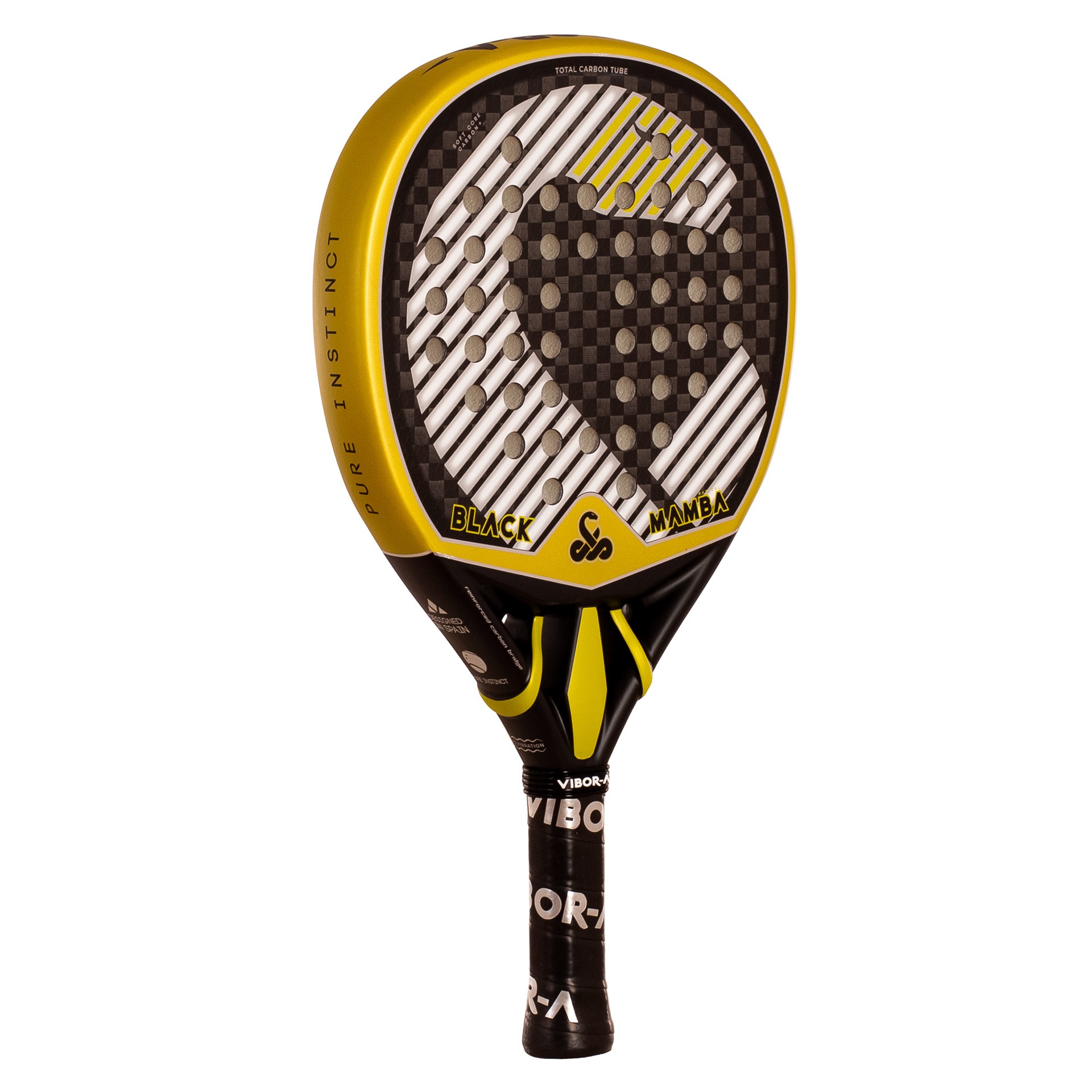 PALA DE PÁDEL VIBOR-A BLACK MAMBA RADICAL 12K 3.0 - Imagen 3