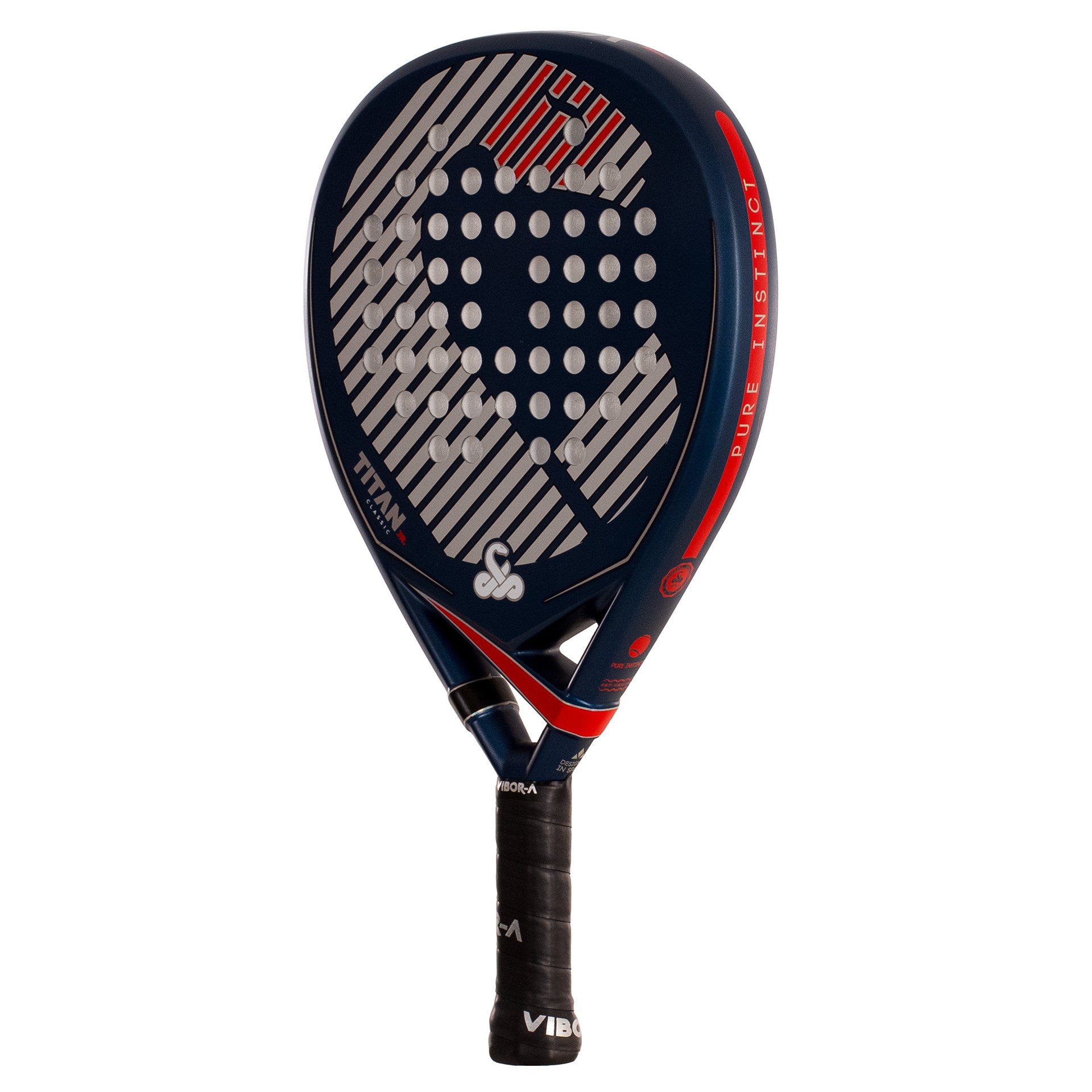 PALA DE PÁDEL VIBOR-A TITAN JUNIOR CLASSIC BLUE - Imagen 5