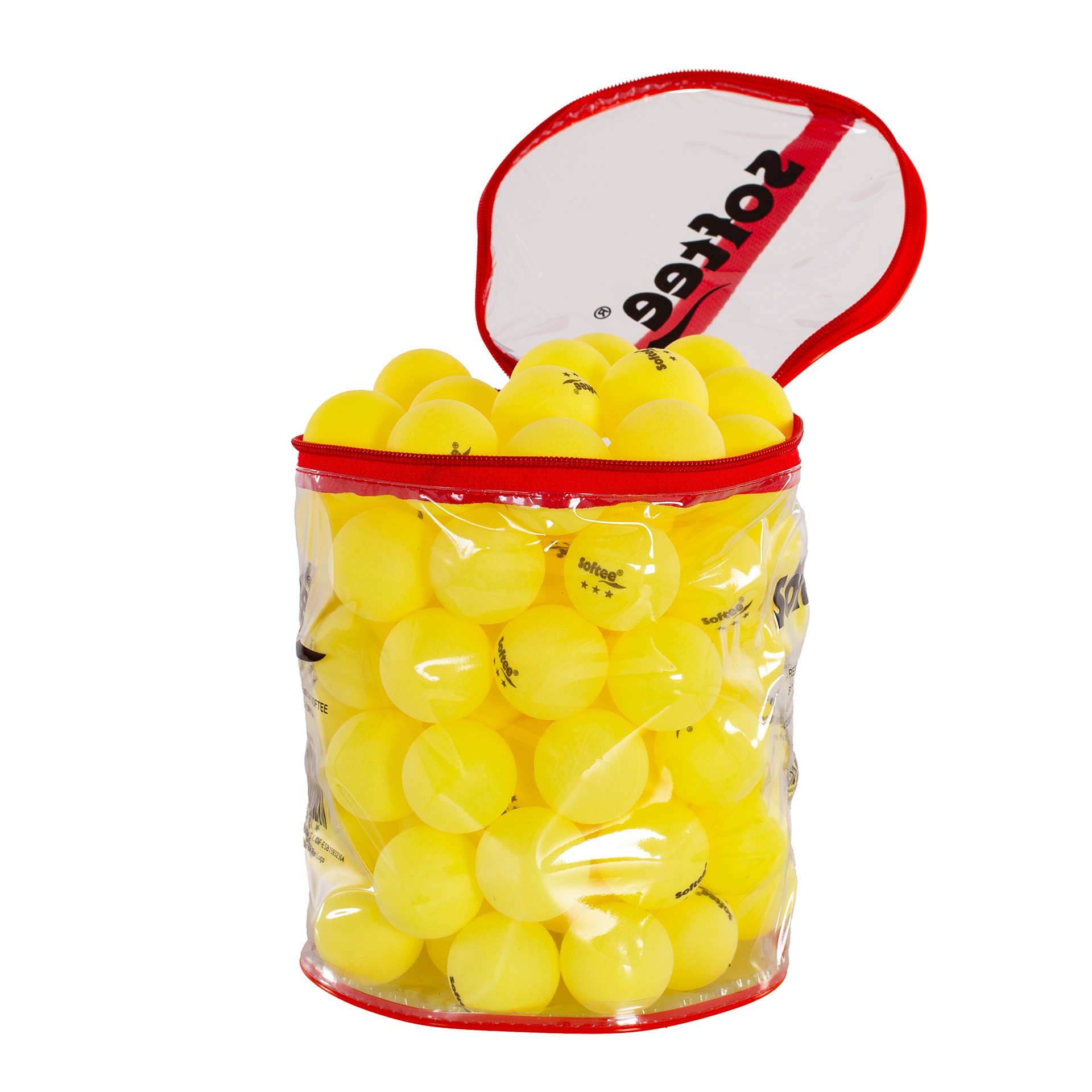 BOLSA 100 PELOTAS PP TENIS DE MESA SOFTEE - Imagen 10