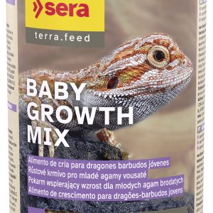 Sera Bearded Dragon Baby Growht Mix - Alimento de Cría para Dragones Barbudos Jóvenes - 250 ml (65 g)