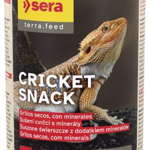 Sera Bearded Dragon Cricket Snack - Grillos Secos para Dragones Barbudos - 250 ml (34 g)