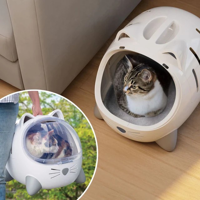 Catit Pixi Mio - Trasportín para Gatos de Ultima Generación - Imagen 2