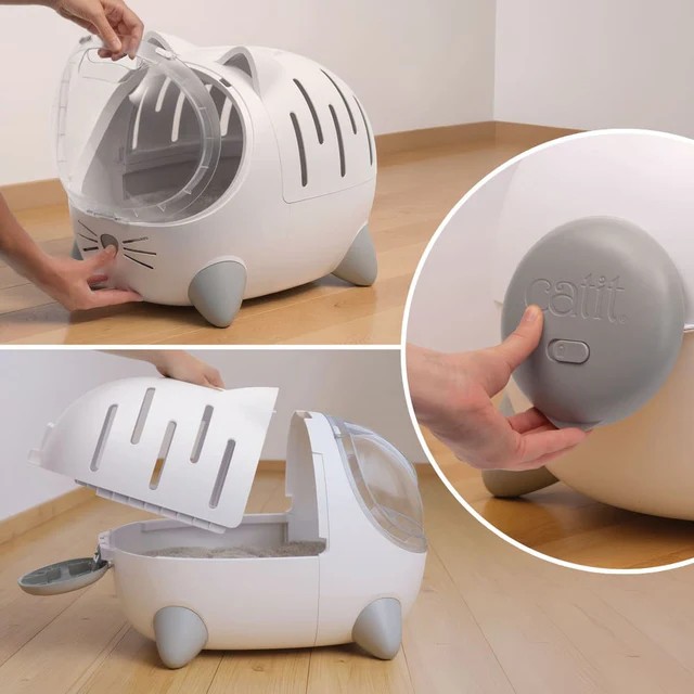 Catit Pixi Mio - Trasportín para Gatos de Ultima Generación - Imagen 3