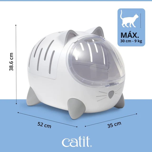 Catit Pixi Mio - Trasportín para Gatos de Ultima Generación - Imagen 7