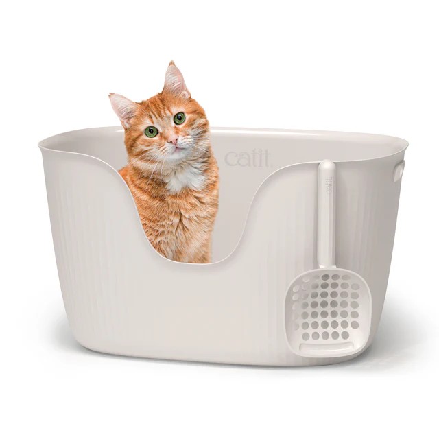 Catit Arenero Loo con Pala - Arenero para Gatos con Pala a Juego - Imagen 2