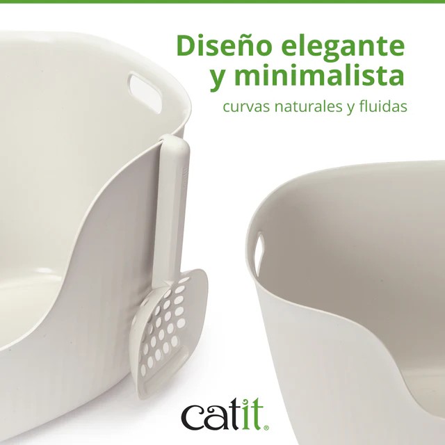 Catit Arenero Loo con Pala - Arenero para Gatos con Pala a Juego - Imagen 4