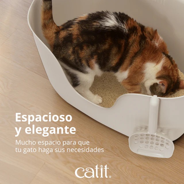 Catit Arenero Loo con Pala - Arenero para Gatos con Pala a Juego - Imagen 5