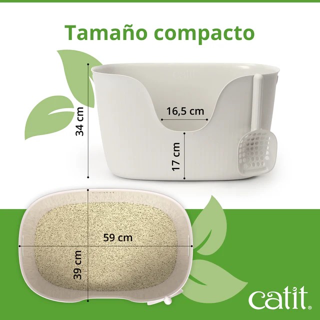Catit Arenero Loo con Pala - Arenero para Gatos con Pala a Juego - Imagen 7