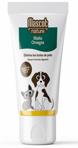 Mascot Nature Malta Omega - Elimina las Bolas de Pelo - 100 g