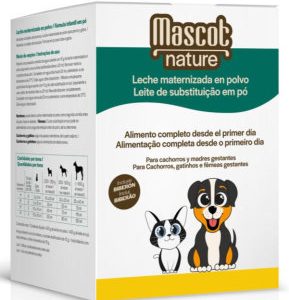 Mascot Nature Leche Maternizada - Leche Maternizada en Polvo para Perros y Gatos - 400 g