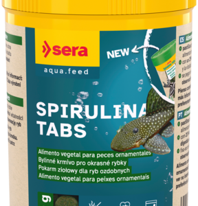 Sera Spirulina Tabs - Alimento Vegetal para Peces Ornamentales