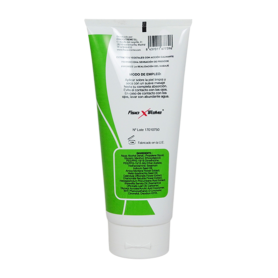 GEL BALSÁMICO FISIOXTREME TUBO 200ML - Imagen 3