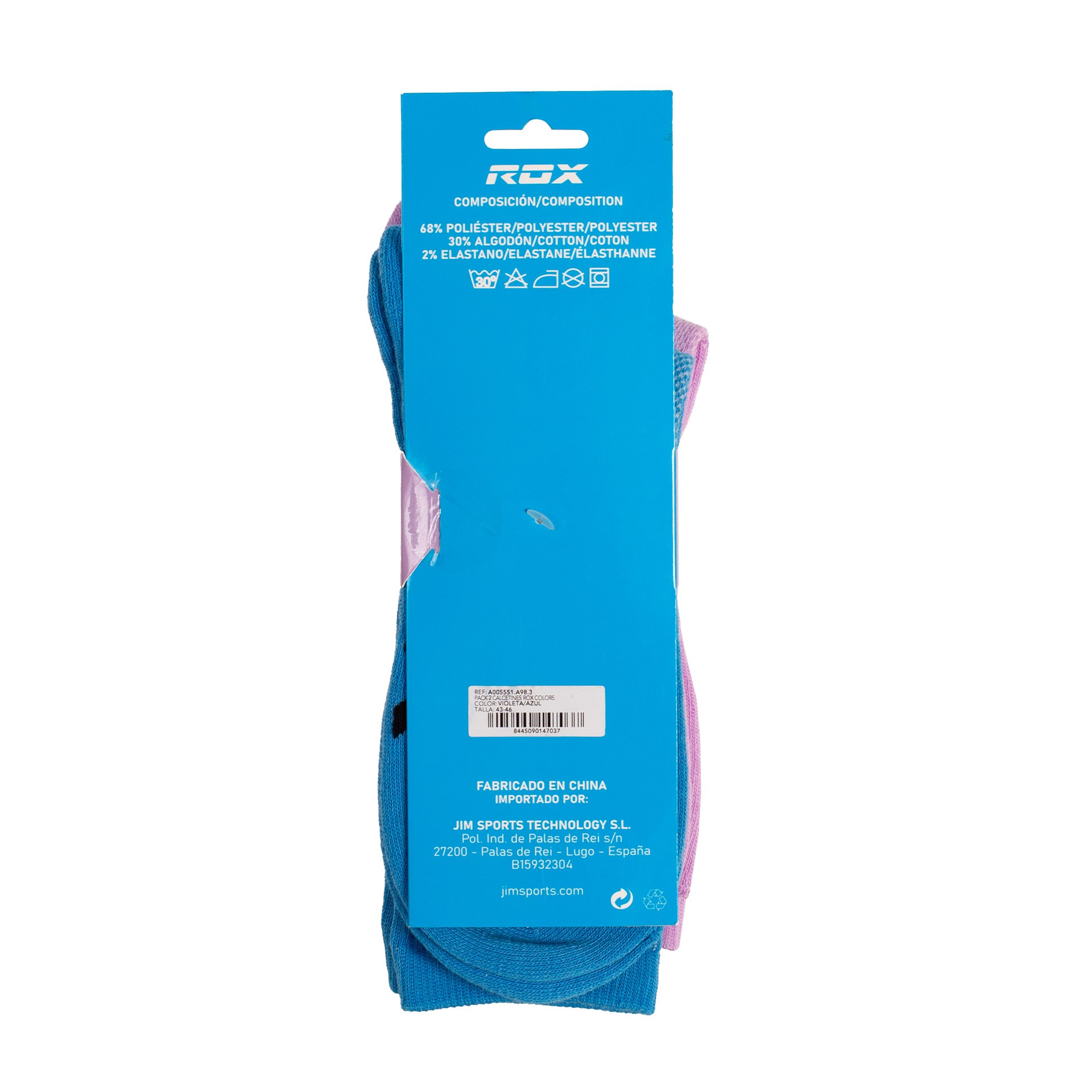 PACK 2 PARES CALCETINES ROX COLORS - Imagen 3
