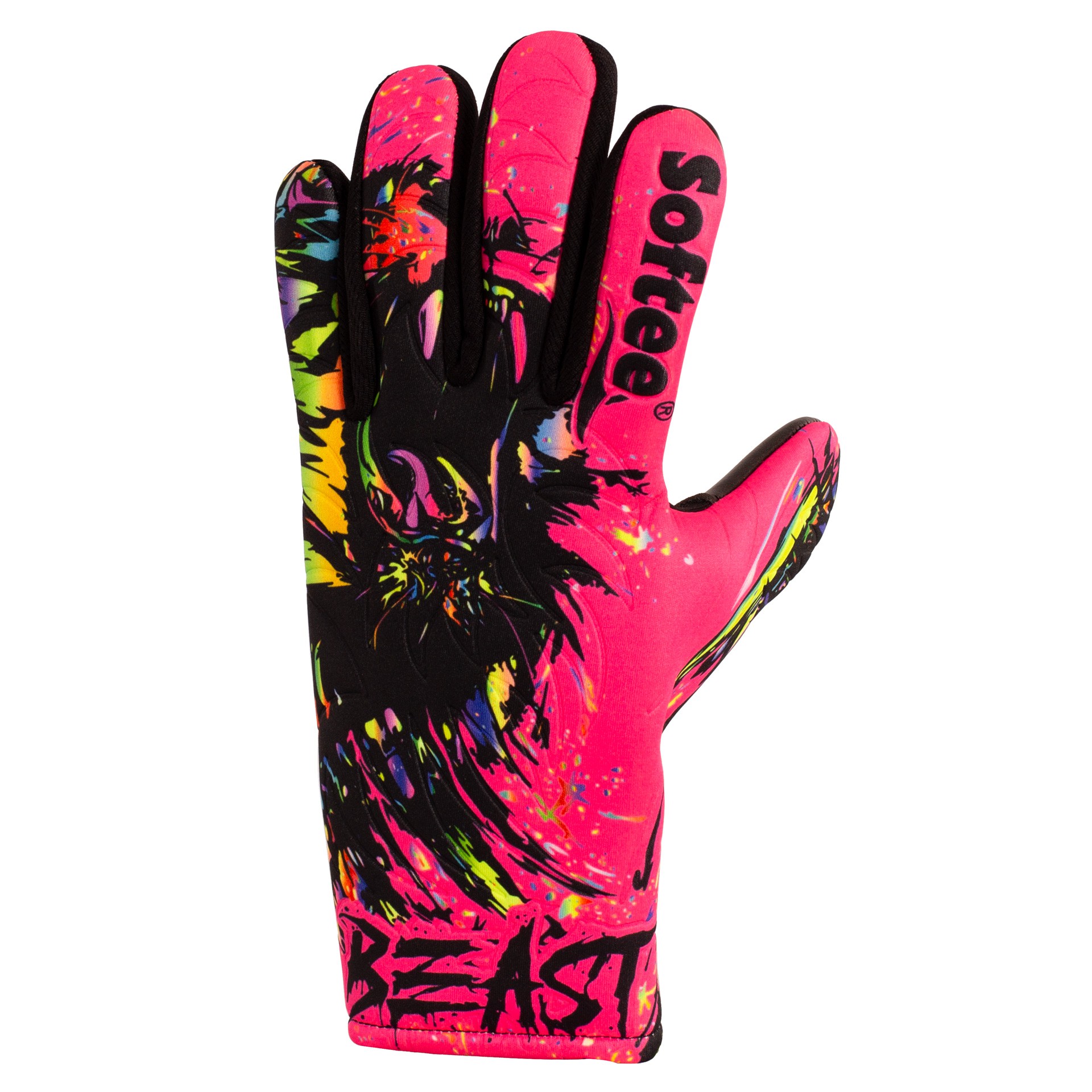 PAR DE GUANTES DE PORTERO SOFTEE BEAST EMBOSS - Imagen 3
