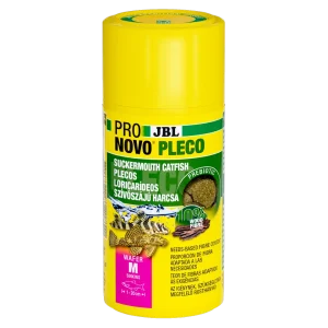 JBL PRONOVO PLECO WAFER M 100ml - Alimento para loricáridos que se alimentan de plantas y algas