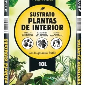 BATLLE Sustrato de plantas de interior 10l - Nutrición y crecimiento interior