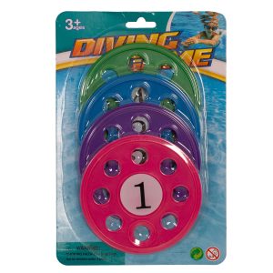 JUEGO DE 4 DISCOS CON AGUJEROS