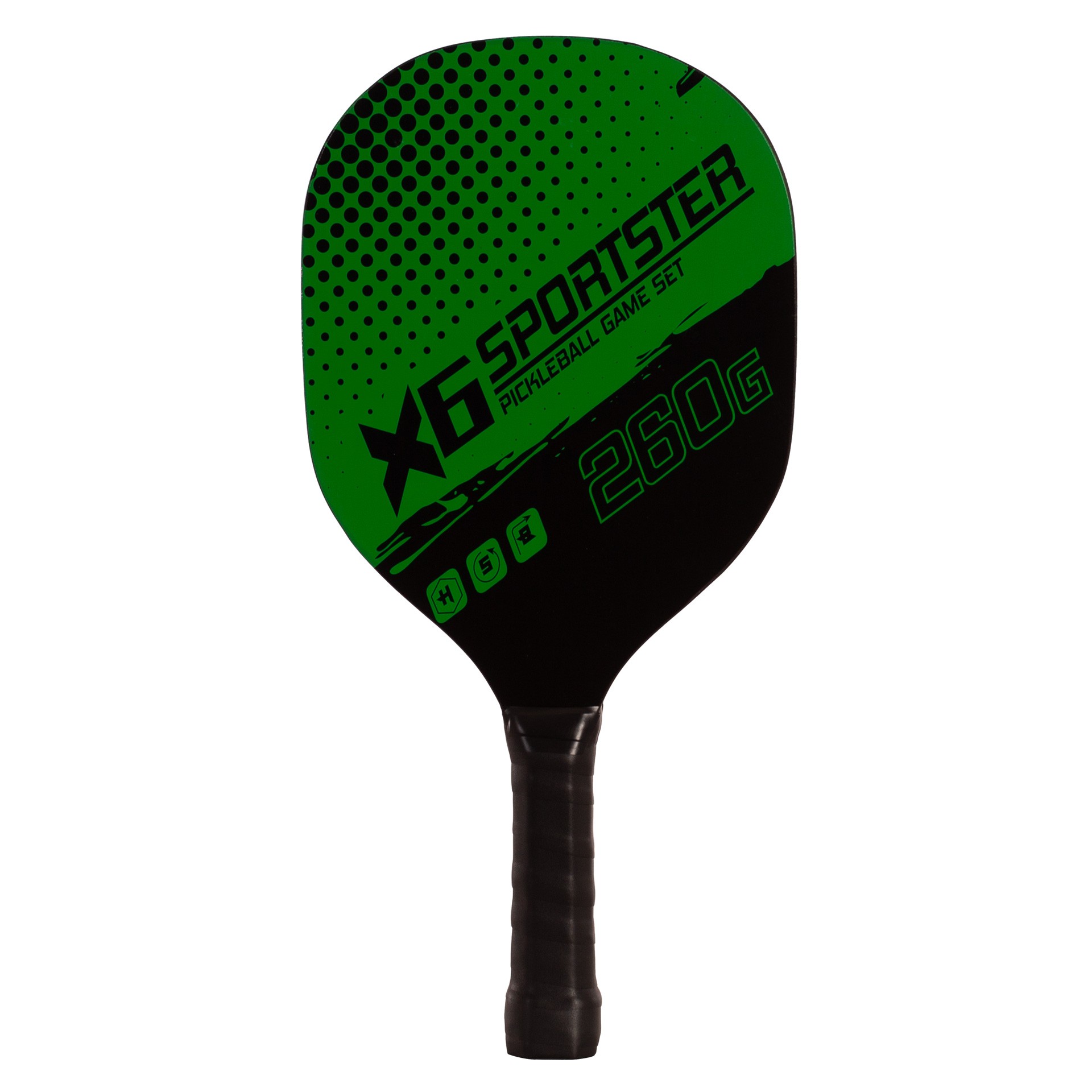 SET DE 2 PALAS PICKLEBALL MADERA CON 4 PELOTAS - Imagen 6