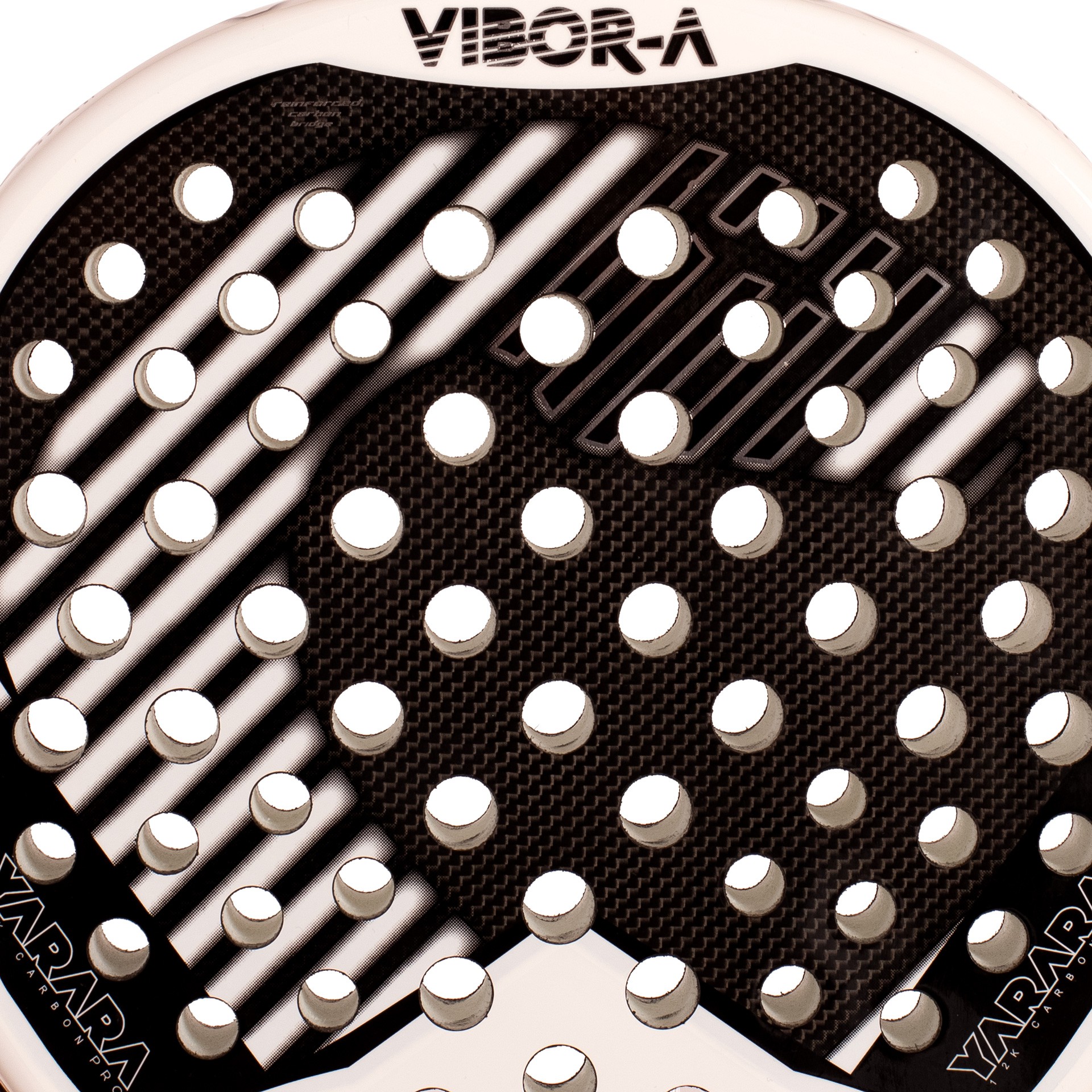 PALA DE PÁDEL VIBOR-A YARARA PRO WHITE 2.0 - Imagen 2