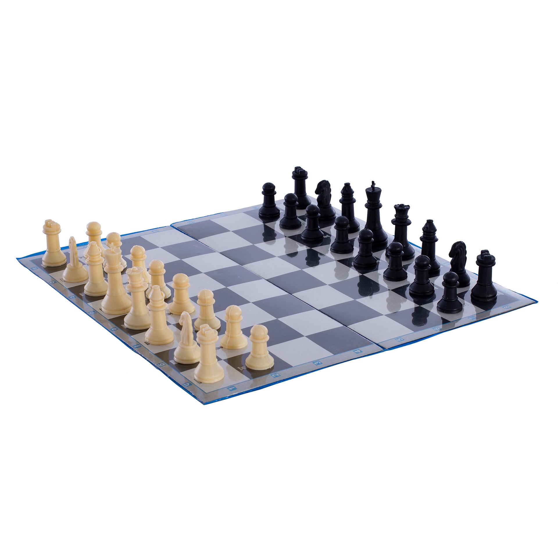 TABLERO AJEDREZ 33 CM PLEGABLE -INCLUYE FICHAS SENCILLAS- - Imagen 7