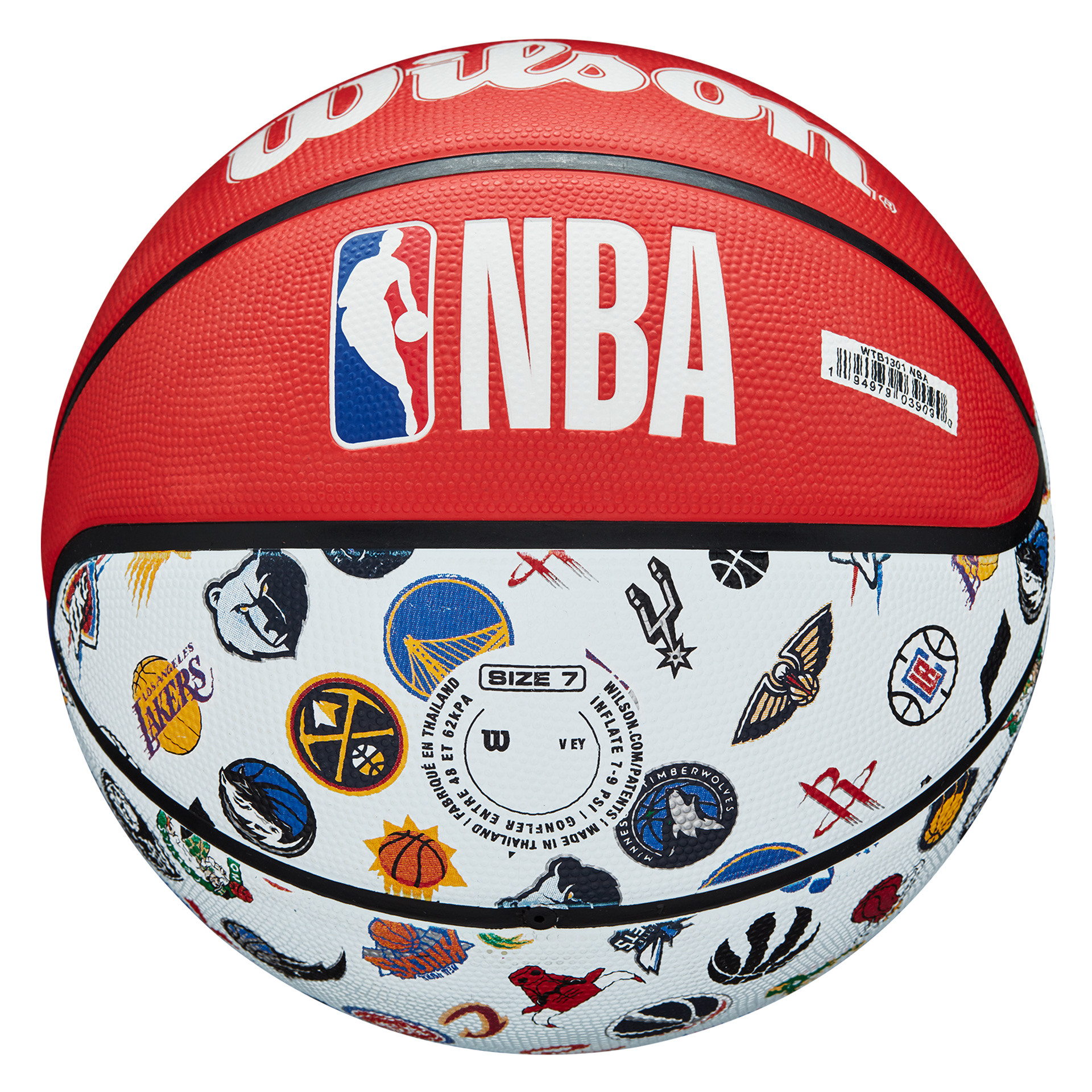 BALÓN BALONCESTO WILSON NBA ALL TEAM - Imagen 4