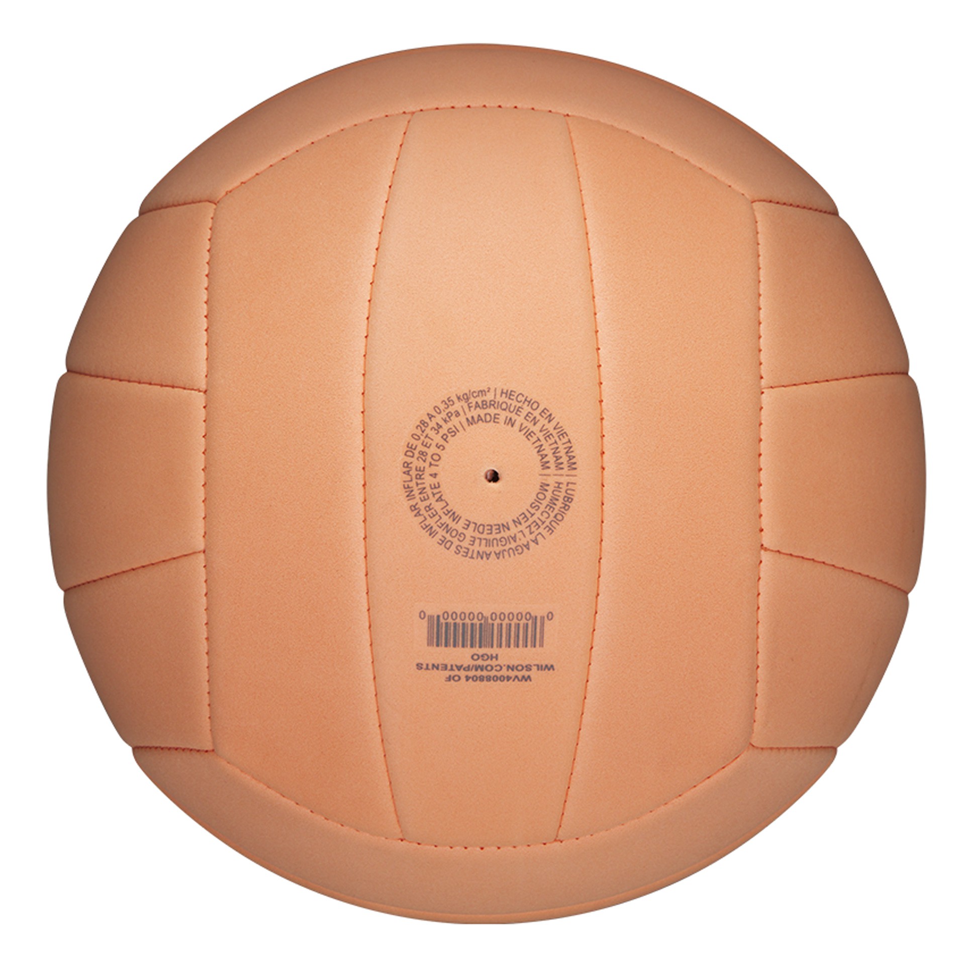 BALÓN VOLEIBOL WILSON SOFT PLAY VOF ORANGE - Imagen 3