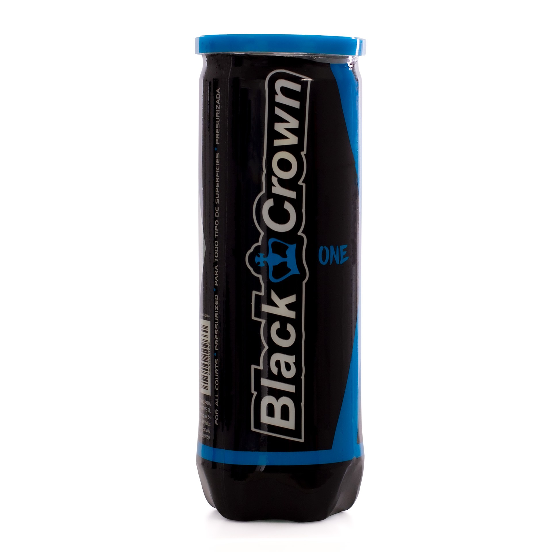 BOTE DE 3 PELOTAS DE PÁDEL BLACK CROWN ONE - Imagen 5
