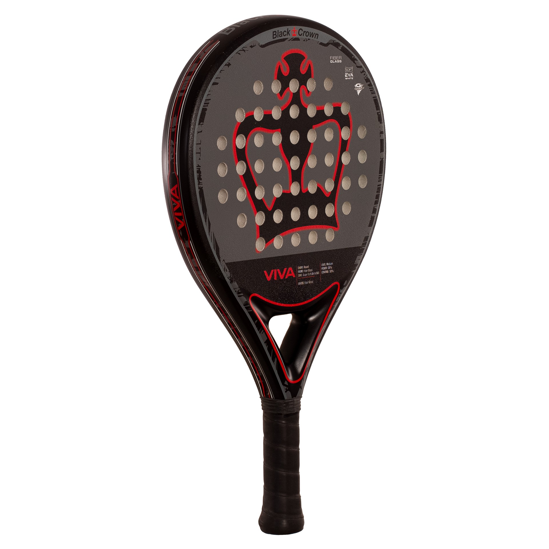 PALA DE PÁDEL BLACK CROWN VIVA - Imagen 4