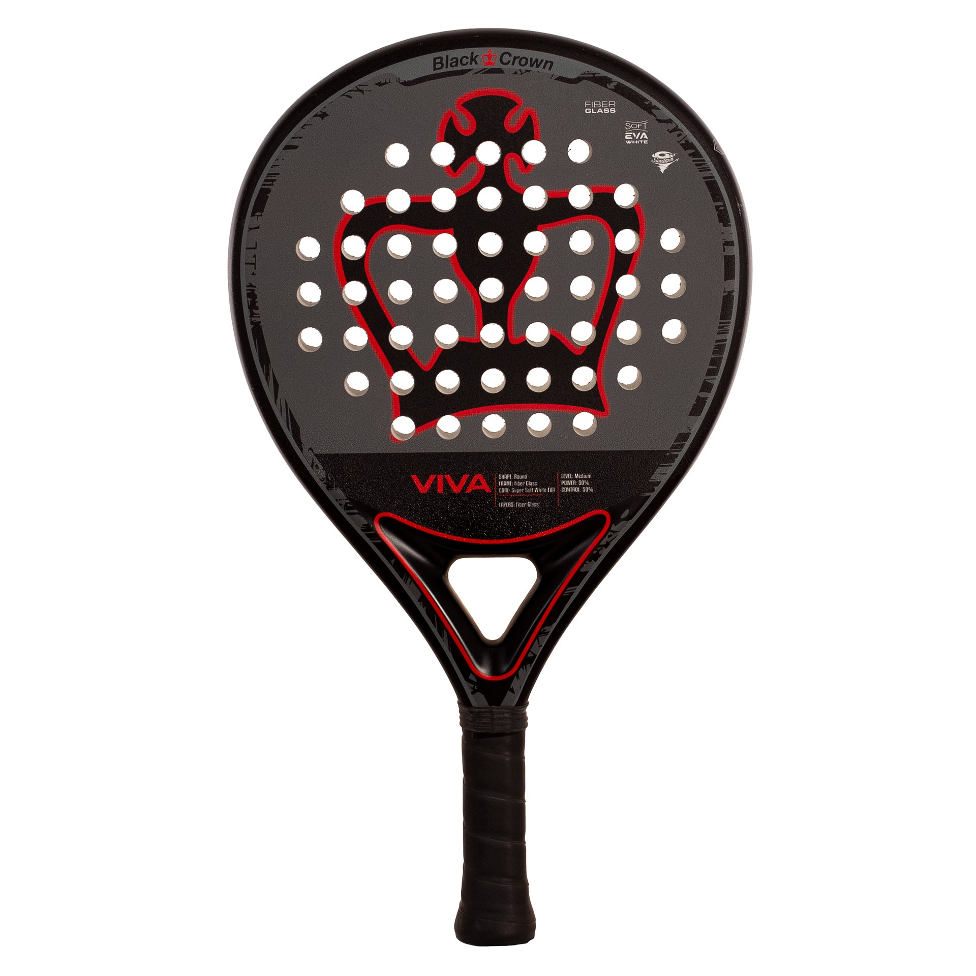 PALA DE PÁDEL BLACK CROWN VIVA - Imagen 5
