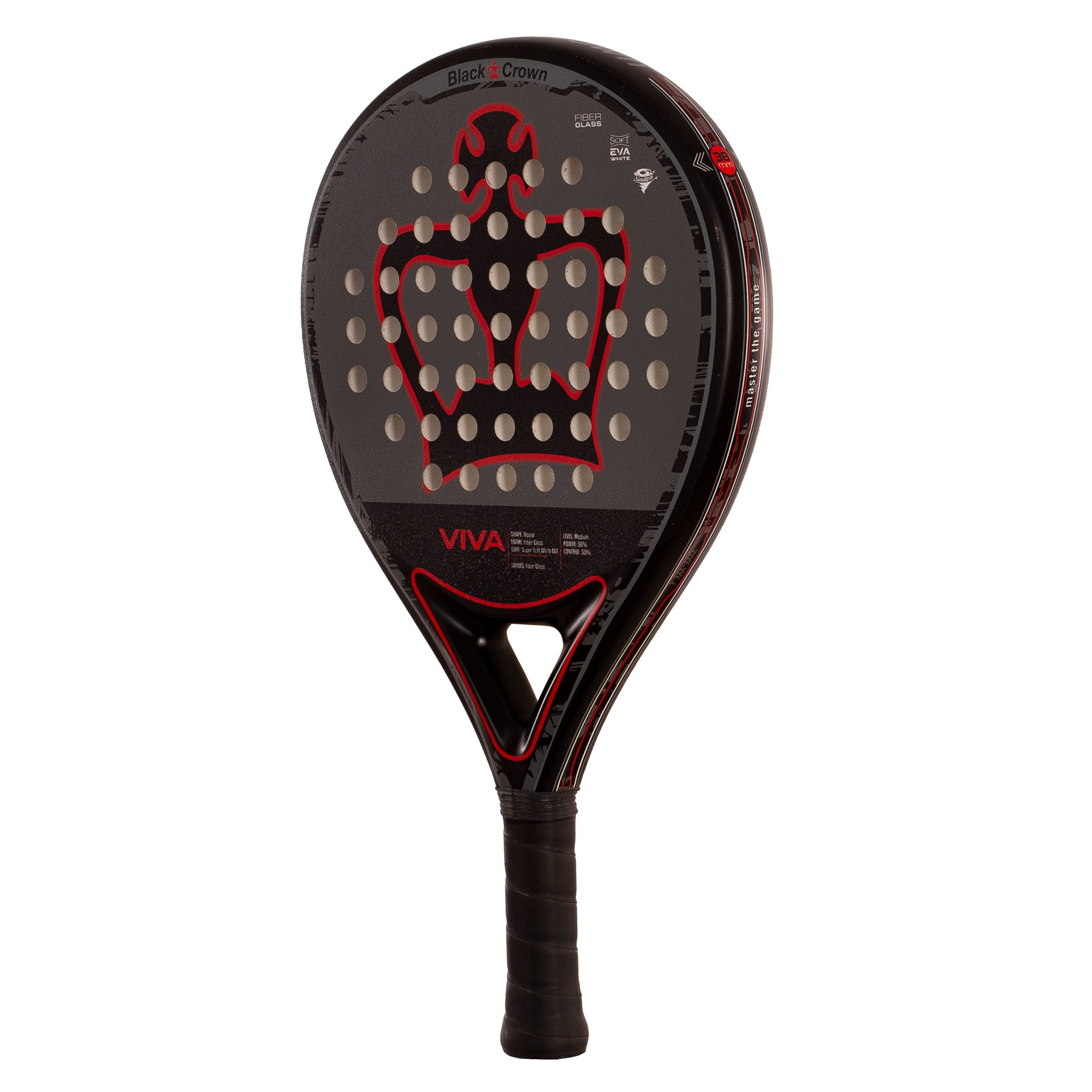 PALA DE PÁDEL BLACK CROWN VIVA - Imagen 6