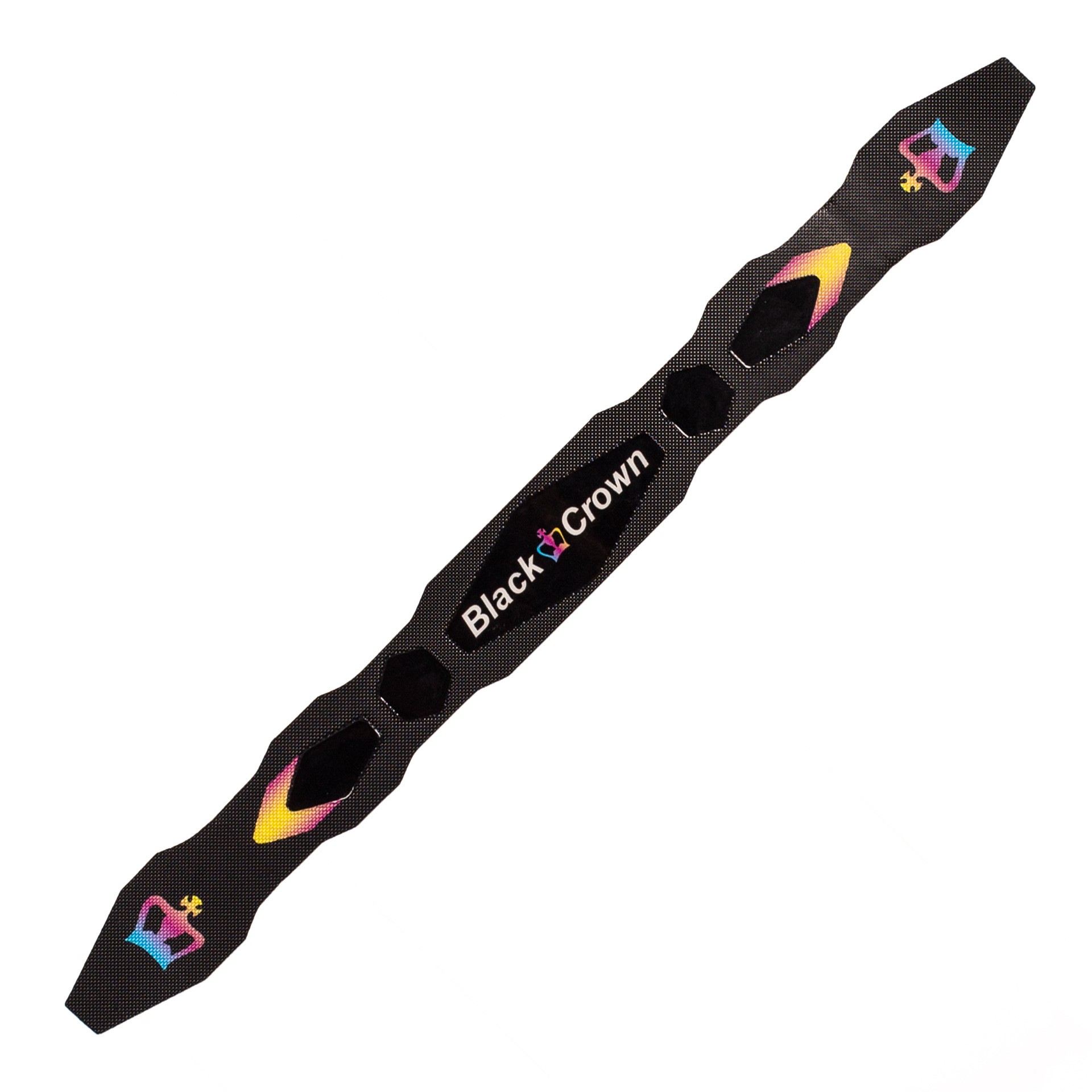 PROTECTOR DE PALA DE PÁDEL BLACK CROWN VIBRANIUM NEGRO - Imagen 2