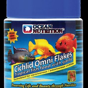 Ocean Nutrition Cichlid Omni Flakes - Fórmula Personalizada para Cíclidos Carnívoros y Omnívoros